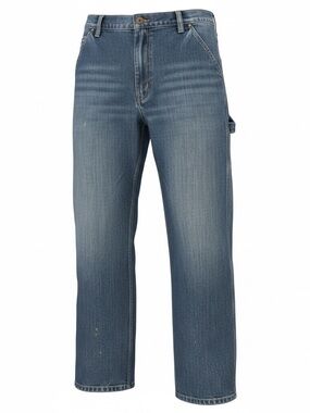 Carhartt Relaxed Straight Blue Denim Work Jeans